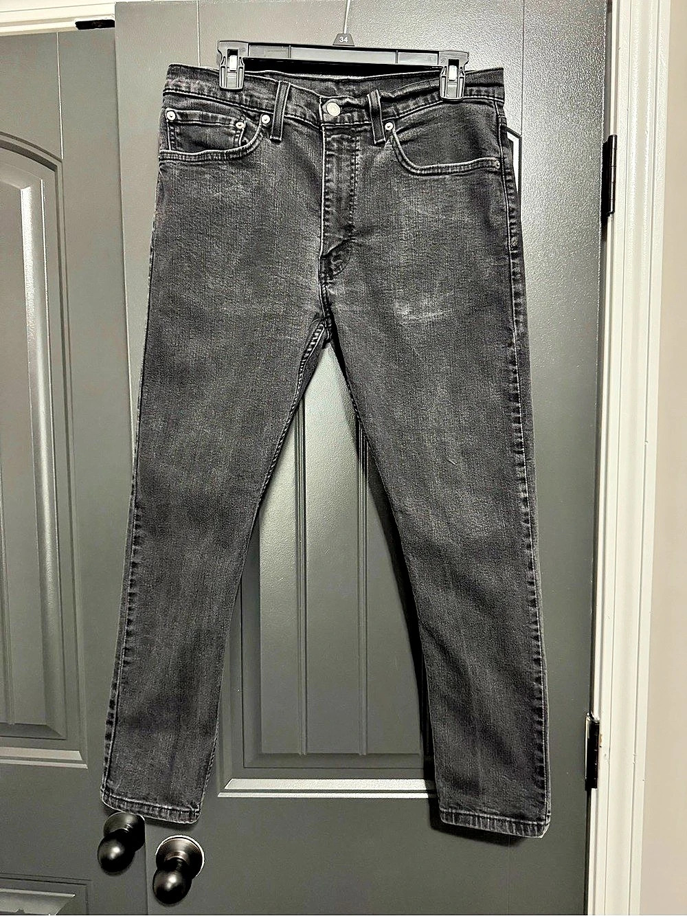 Levi's 512 Slim Jeans Waist 34 Gray